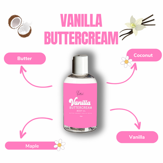 Vanilla Buttercream Scented Body Oil