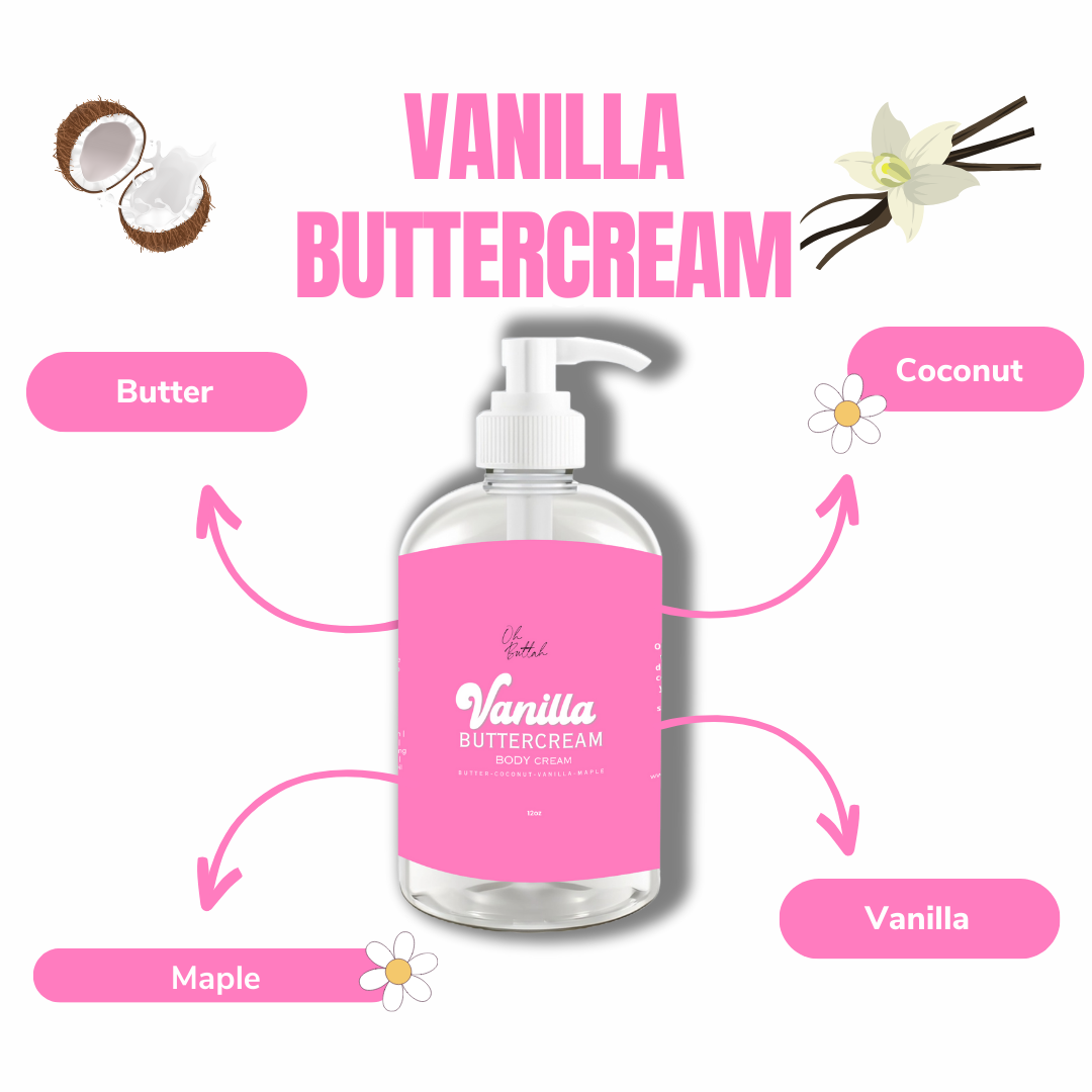 Vanilla Buttercream Scented Body Cream