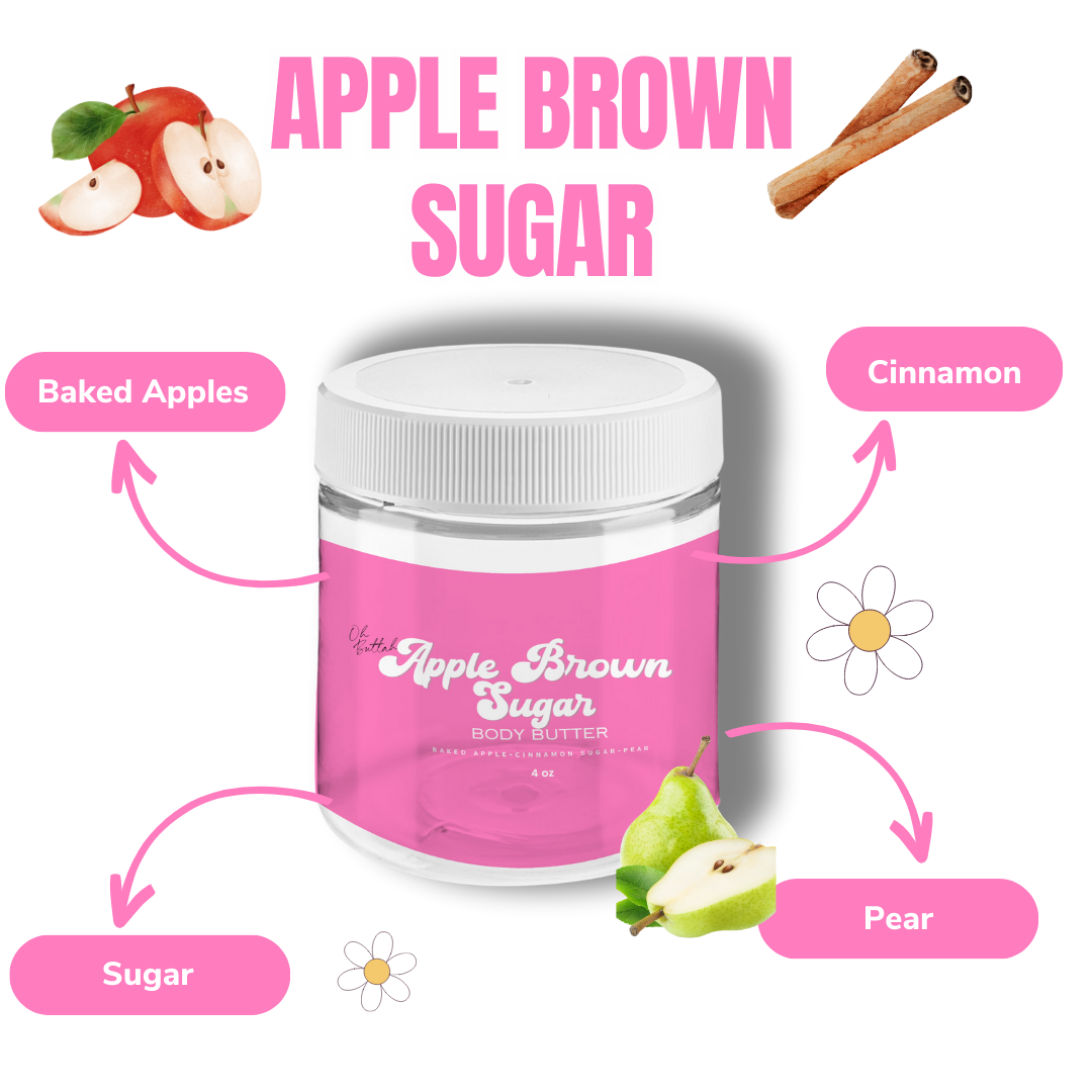 Apple Brown Sugar Scented Body Butter