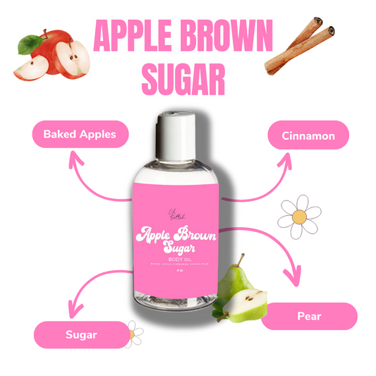 Apple Brown Sugar Scented Body Oil