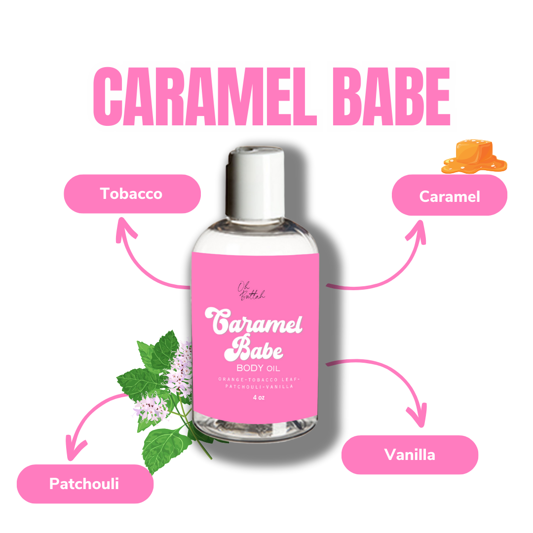 Caramel Babe Scented Body Oil