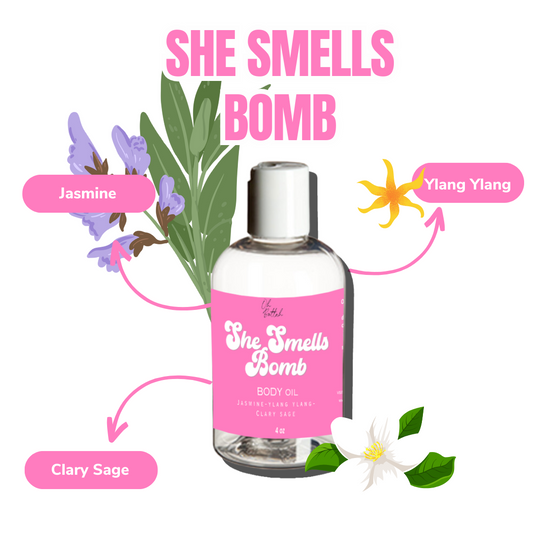 She Smells Bomb Body Oil