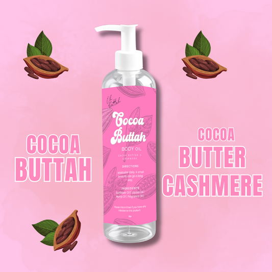 Cocoa Buttah Scented Body Oil