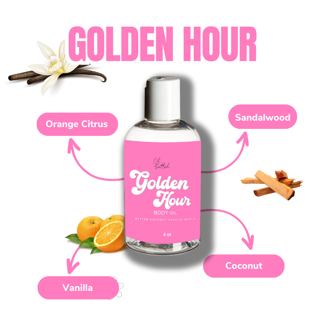Golden Hour Scented Body Oil