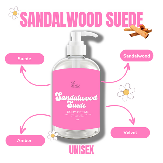 Sandalwood Suede Scented Body Cream
